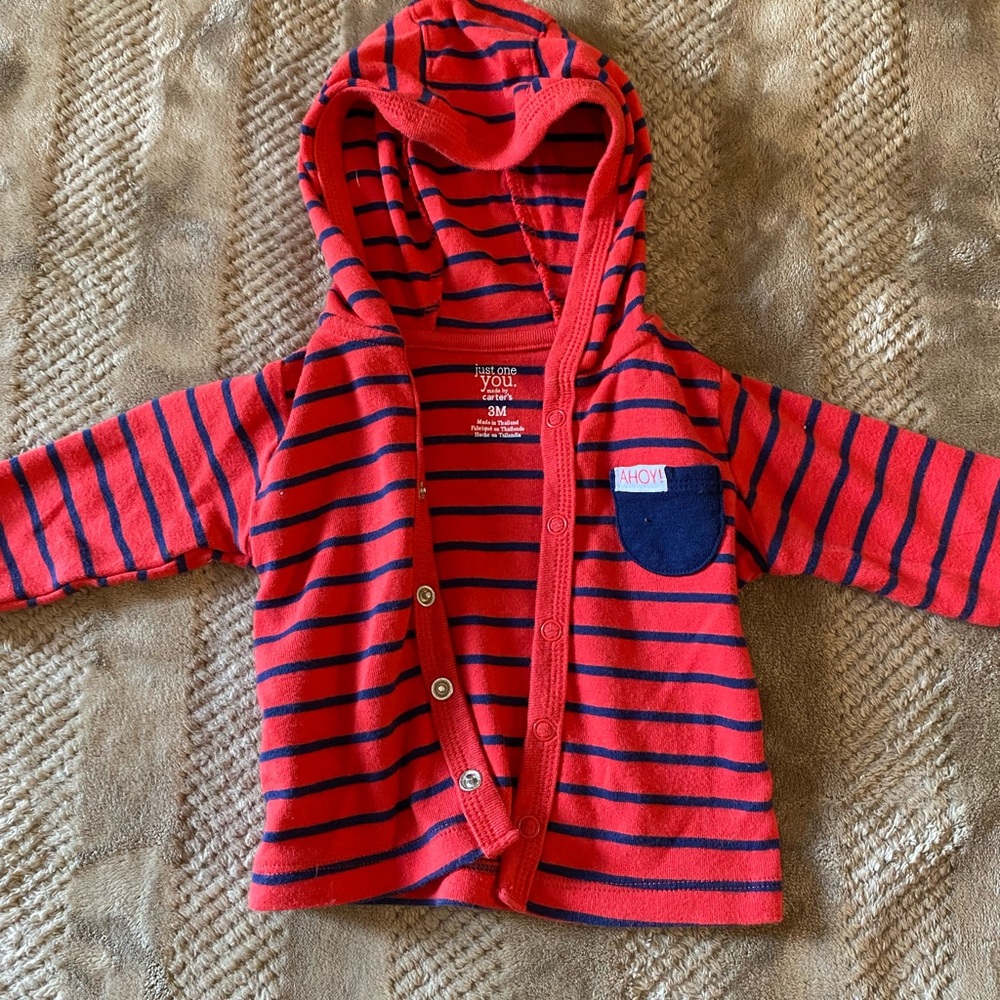 AHOY button up shirt / cardigan  (3 for $15)